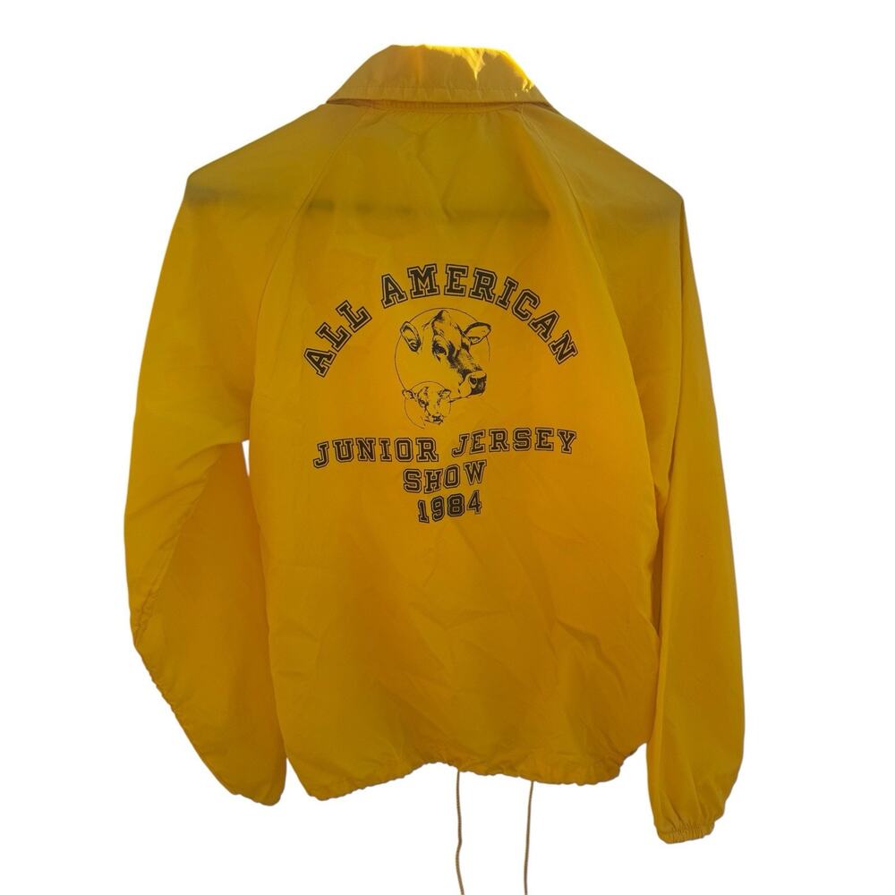 Vintage 1984 Champion Kids Youth Large All American Junior Jersey Show Jacket